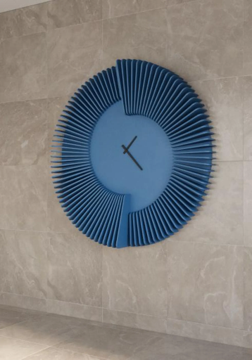 [Parametric Radial Art,Parametric Wavy Wooden Wall Decor,Modern Clock Design,Circle Wall Art,Wood Wall Art Decor,Digital File For CNC Cutting] ديكور جداري راقٍ