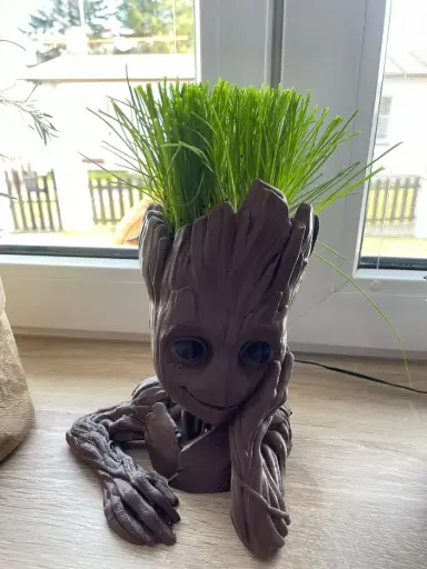 [Baby Groot Flowerpot] مجسم طفل قروت 