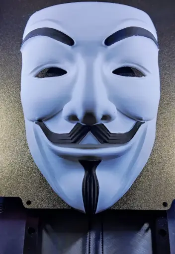 [Anonymous mask] مجسم فني حديث
