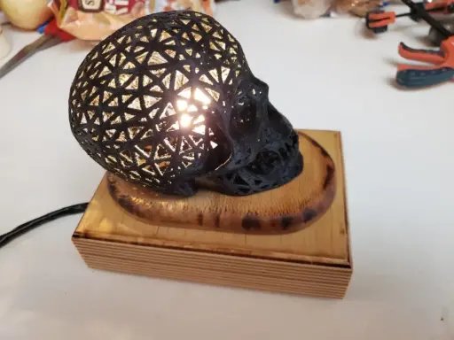 [Skull Night Light 1 reviews] زخرفة فنية راقية