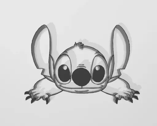[Stitch wall decoration ] Stitch wall decoration 