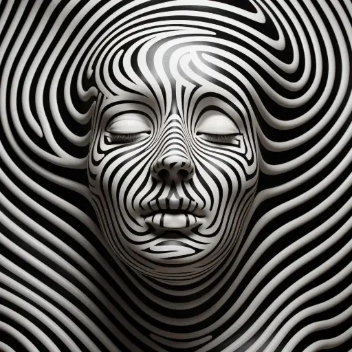 [Hueforge Dreaming Cleopatra Painting Illusion ] مجسم فني حديث