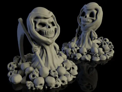 [ChibiGrim on Skulls NEW HD version] ChibiGrim on Skulls NEW HD version
