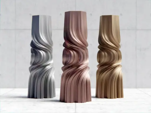 [Extruded Fractal Flake] مجسم فني حديث