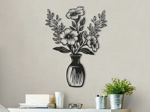 [Flowers in a Vase ] زخرفة فنية راقية