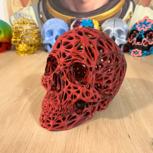[Voronoi Skull [remix]] زخرفة فنية راقية