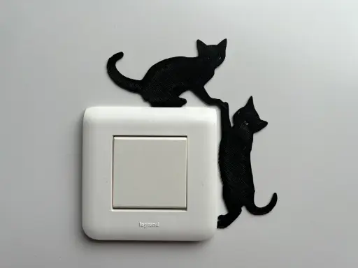 [Wall Light Switch Decoration #4] لوحة جدارية فنية