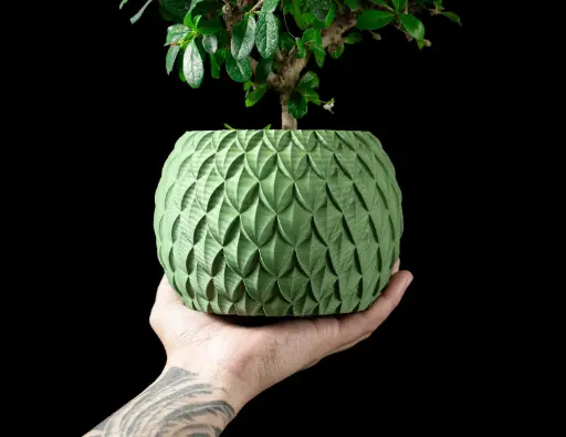 [Scale Planter Pot by MODERN MACHINE] وعاء ديكور نباتي