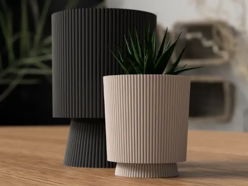 [Planter with drip container] تصميم فني معاصر