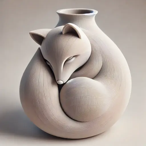 [Fox Vase] Fox Vase