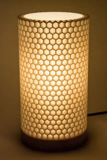 [Honeycomb lamp shade] قطعة ديكور فنية