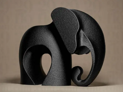 [Modern Elephant Figurine] عمل زخرفي فيل