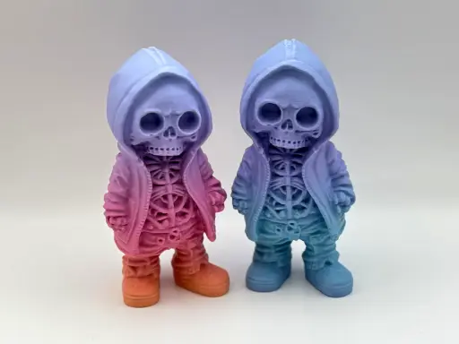 [Funky Skeleton Figure in Hoodie] Funky Skeleton Figure in Hoodie
