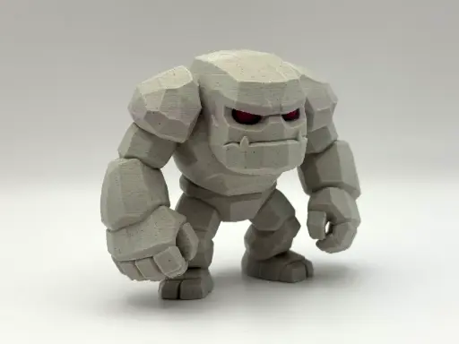 [Stone Golem Figurine ] تصميم فني معاصر