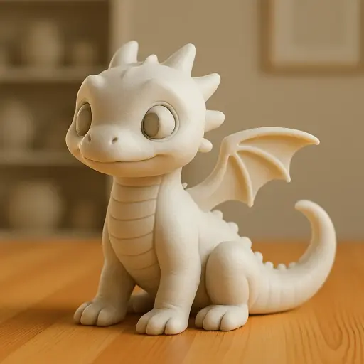 [Baby Dragon ] مجسم فني حديث