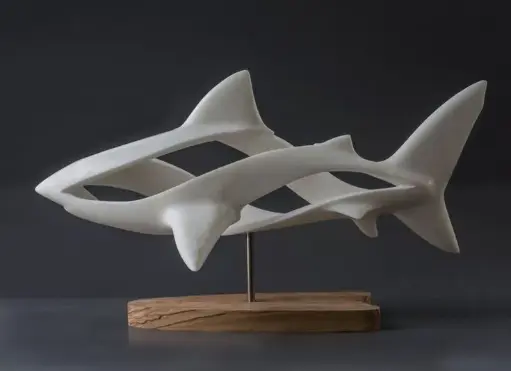 [Requin – Figurine ou sculpture 3D] قطعة ديكور نحتية