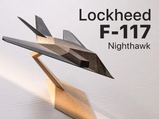 [F-117 Display Model] قطعة ديكور فنية