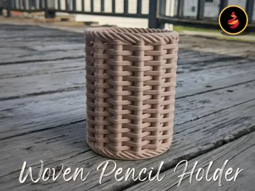 [Woven Pencil Holder] مجسم فني حديث