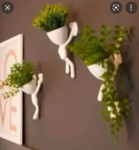 [Macetas de pared] زخرفة فنية راقية