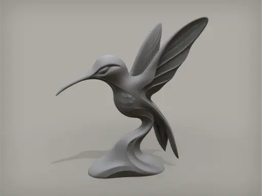 [Humming-Bird Statue ] مجسم فني حديث